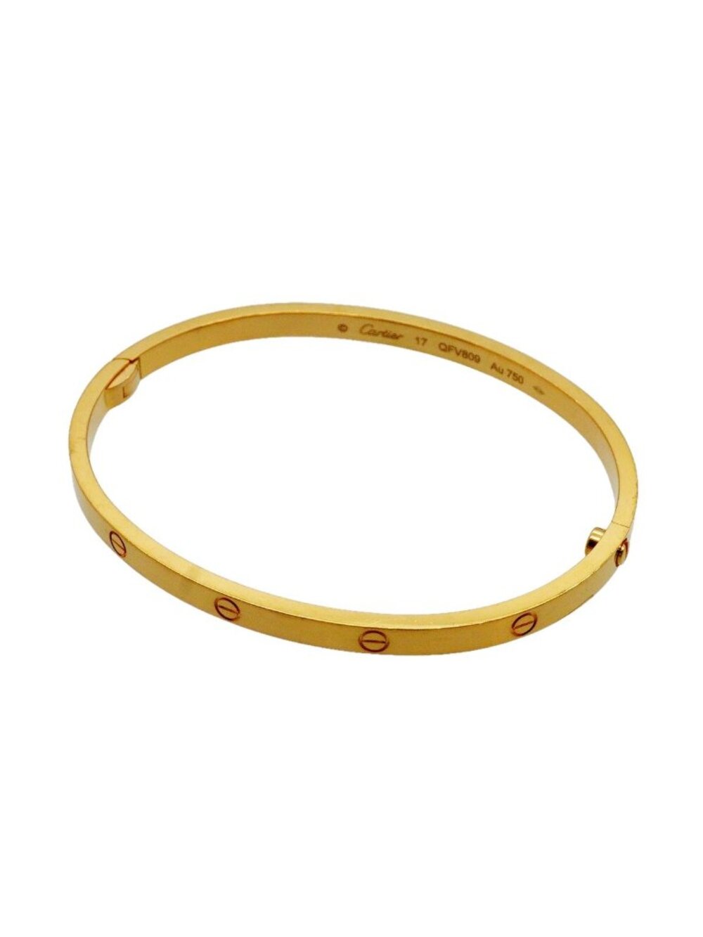 Cartier Bangle Love Bracelet SM 18k Yellow Gold